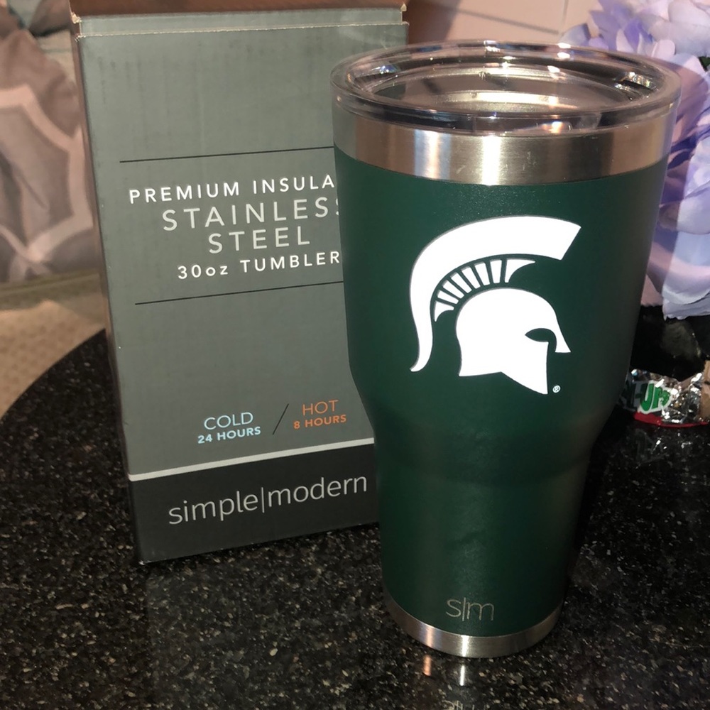 MSU Spartan Stainless Steel 30oz Tumbler